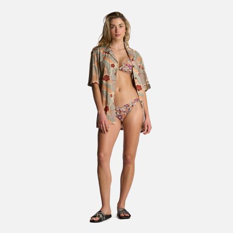 Traje de baño Mujer Clasico Print Jade Haka Honu V25-4