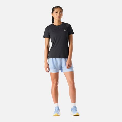 Shorts Mujer Built To Move 2-in-1 2,5" Celeste Vulcano-6