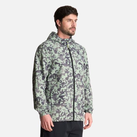 Chaqueta Hombre Nightfall WindBreaker Hoody Print Jade Lippi-1