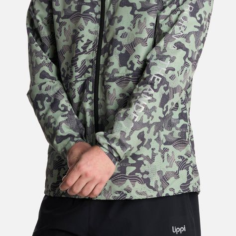 Chaqueta Hombre Nightfall WindBreaker Hoody Print Jade Lippi-4