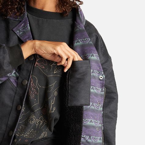 Chaqueta Mujer Viejuja Negro Haka Honu-5