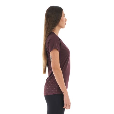 Polera Mujer Core Q-Dry Breathing T-Shirt Vino Lippi-3