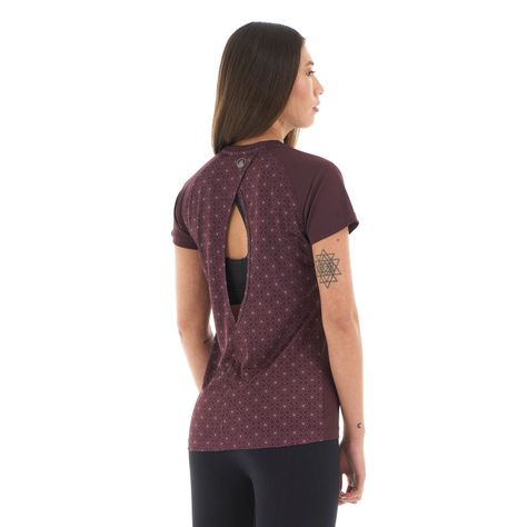 Polera Mujer Core Q-Dry Breathing T-Shirt Vino Lippi-4