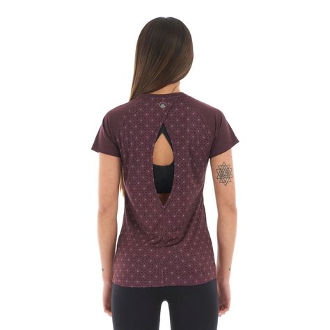 Polera Mujer Core Q-Dry Breathing T-Shirt Vino Lippi-5