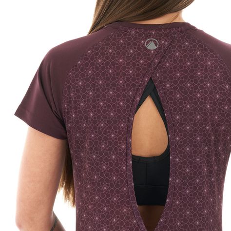 Polera Mujer Core Q-Dry Breathing T-Shirt Vino Lippi-6