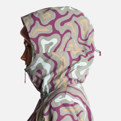 Chaqueta Mujer Yeti Print Verde Claro Haka Honu-4