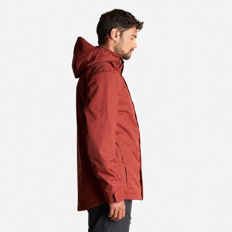 Chaqueta Hombre Tres Cruces Fusion-3 Hoody Jacket Vino Lippi-3