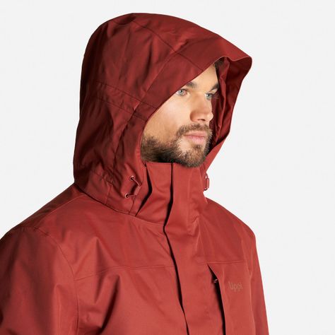 Chaqueta Hombre Tres Cruces Fusion-3 Hoody Jacket Vino Lippi-5