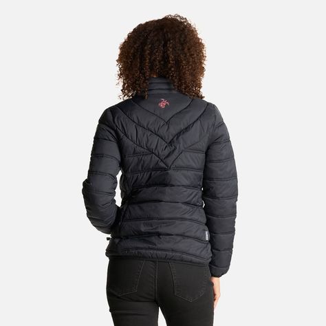 Chaqueta Mujer Ultraliviana Negro Haka Honu I23-2