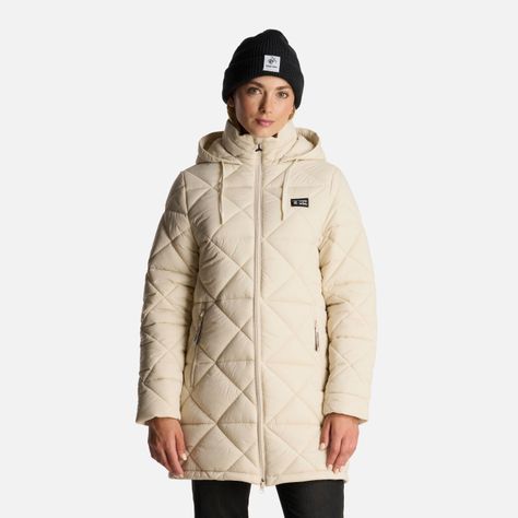 Chaqueta Mujer Pala Negra Beige Haka Honu-1