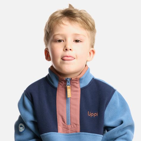 Chaqueta Niño Cozy Therm-Pro Jacket Azul Piedra Lippi-3