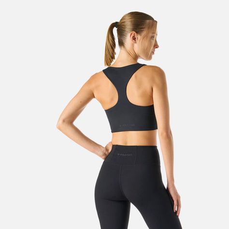 Peto Mujer Built To Move Light Support Bra Negro Vulcano-3