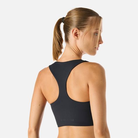 Peto Mujer Built To Move Light Support Bra Negro Vulcano-4