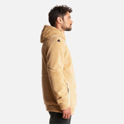Chaqueta Hombre Bear Shaggy-Pro Hoody Jacket Taupe Lippi-3