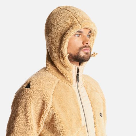 Chaqueta Hombre Bear Shaggy-Pro Hoody Jacket Taupe Lippi-5