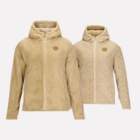 Chaqueta Mujer Bi-polar Crudo Haka Honu I22-0