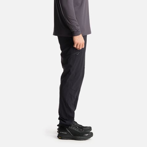 Pantalon Hombre PureTrek Q-Dry Pants Negro Lippi I24-3