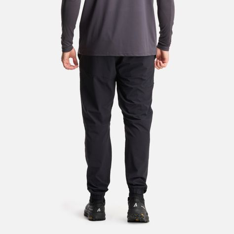 Pantalon Hombre PureTrek Q-Dry Pants Negro Lippi I24-4