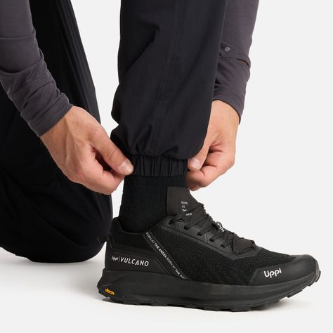 Pantalon Hombre PureTrek Q-Dry Pants Negro Lippi I24-7