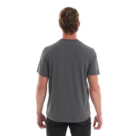 Polera Hombre Logo Lippi UV-Stop T-Shirt Gris Medio Lippi-5