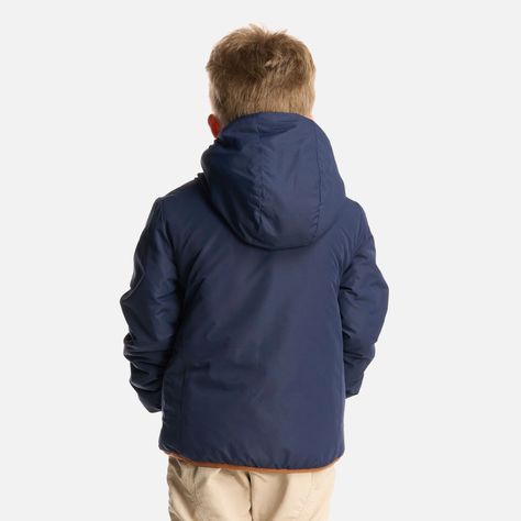 Chaqueta Niño Two-Faces Hoody Jacket Print Azul Lippi-3