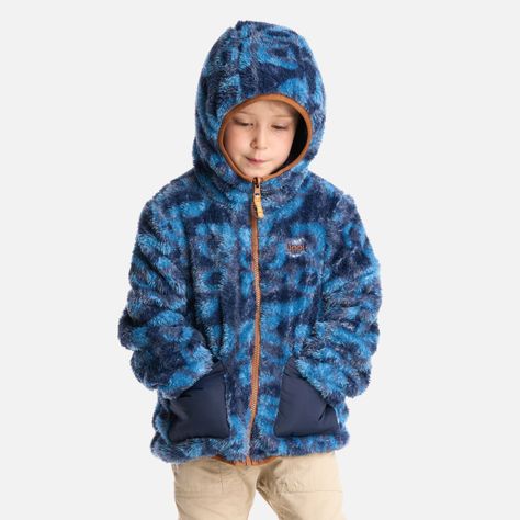 Chaqueta Niño Two-Faces Hoody Jacket Print Azul Lippi-5