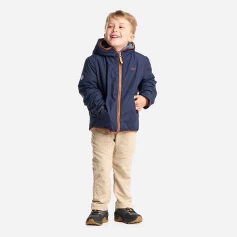 Chaqueta Niño Two-Faces Hoody Jacket Print Azul Lippi-6