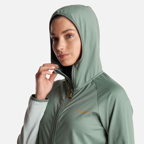 Poleron Mujer Atina Verde Oliva Haka Honu-4