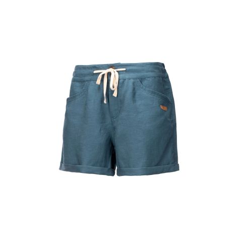 Short Mujer Lino Shorts Azul Lippi-0