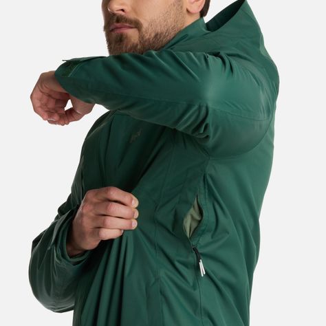 Chaqueta Hombre Tres Cruces Fusion-3 Verde Botella Lippi I25-5