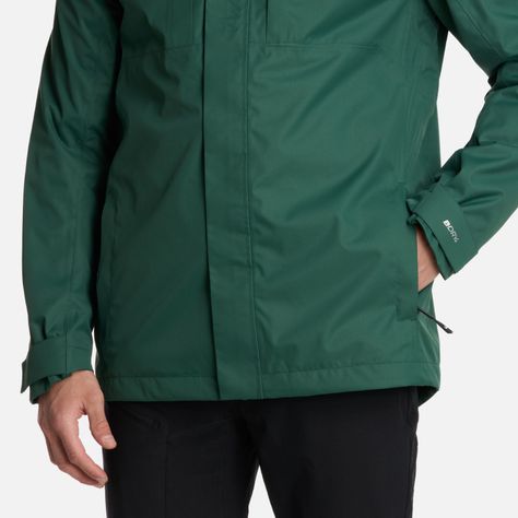 Chaqueta Hombre Tres Cruces Fusion-3 Verde Botella Lippi I25-6