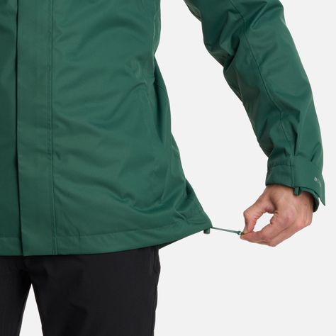 Chaqueta Hombre Tres Cruces Fusion-3 Verde Botella Lippi I25-7