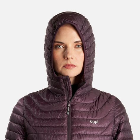 Chaquetas Mujer Ten-D SteamPro Hoody Jacket Burdeo Lippi-5