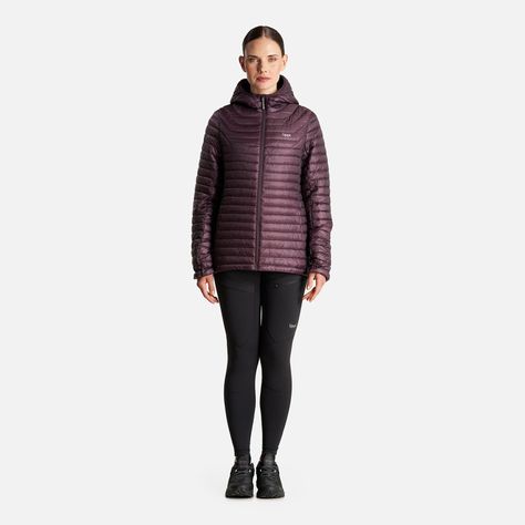 Chaquetas Mujer Ten-D SteamPro Hoody Jacket Burdeo Lippi-9