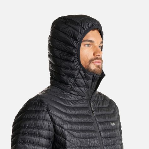 Chaqueta Hombre Ten-D SteamPro Hoody Jacket Negro Lippi-4