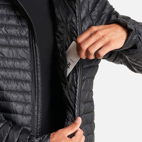 Chaqueta Hombre Ten-D SteamPro Hoody Jacket Negro Lippi-7