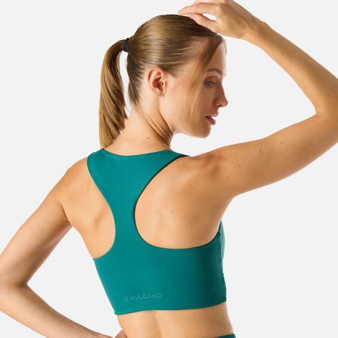 Peto Mujer Built To Move Light Support Bra Petroleo Vulcano-5