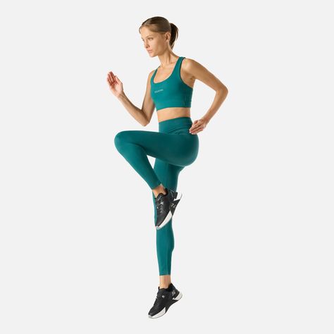 Peto Mujer Built To Move Light Support Bra Petroleo Vulcano-7