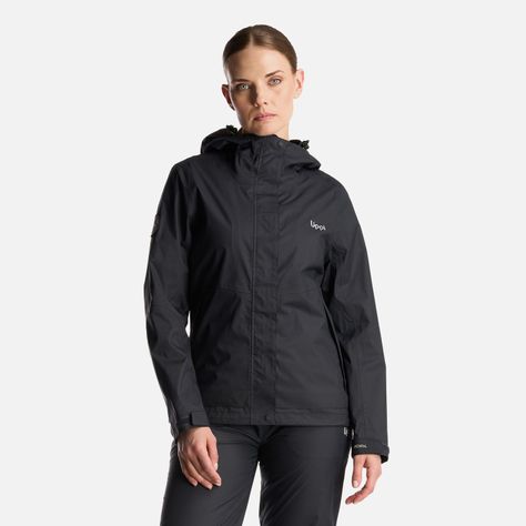 Chaqueta Mujer Blizzard B-Dry Hoody Jacket Negro Lippi I24-1