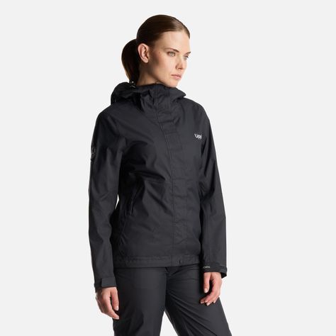 Chaqueta Mujer Blizzard B-Dry Hoody Jacket Negro Lippi I24-2