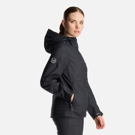 Chaqueta Mujer Blizzard B-Dry Hoody Jacket Negro Lippi I24-3