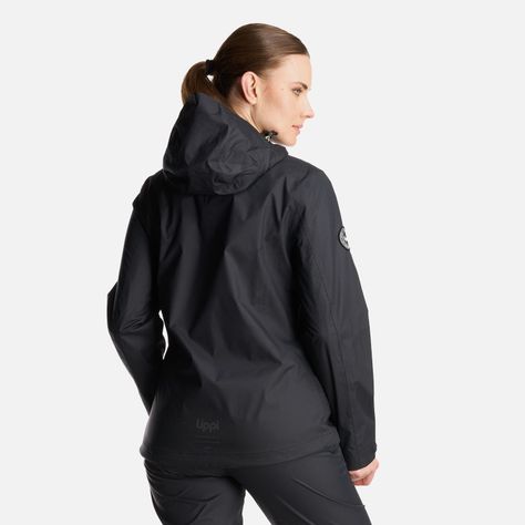 Chaqueta Mujer Blizzard B-Dry Hoody Jacket Negro Lippi I24-4