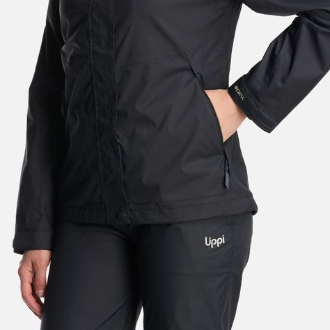 Chaqueta Mujer Blizzard B-Dry Hoody Jacket Negro Lippi I24-7