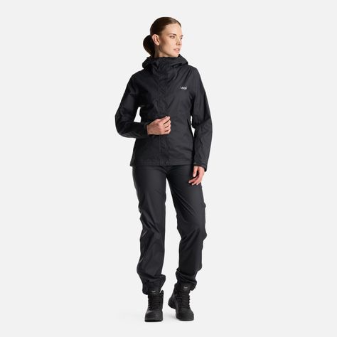 Chaqueta Mujer Blizzard B-Dry Hoody Jacket Negro Lippi I24-8