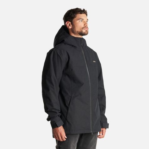 Chaqueta Hombre Citizen Warm B-Dry Hoody Jacket Negro Lippi I23-2