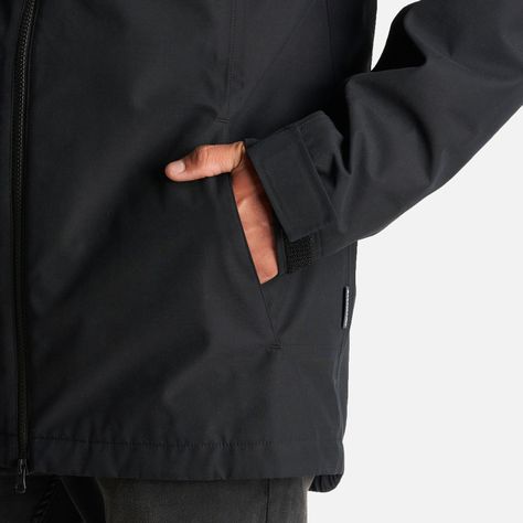 Chaqueta Hombre Citizen Warm B-Dry Hoody Jacket Negro Lippi I23-6