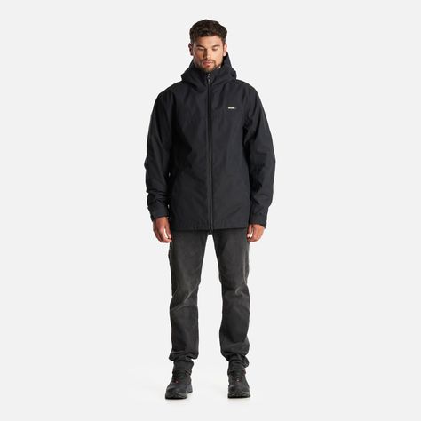 Chaqueta Hombre Citizen Warm B-Dry Hoody Jacket Negro Lippi I23-9