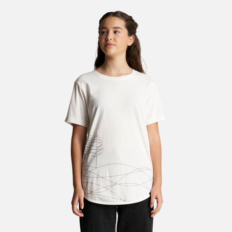 Polera Teen Girl Essential T-Shirt Blanco Lippi-1