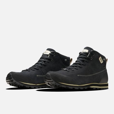 Botín Hombre Woods Mid Negro Verde Grisaceo Lippi-3