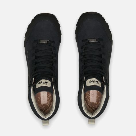 Botín Hombre Woods Mid Negro Verde Grisaceo Lippi-5
